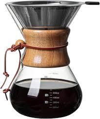 Cafetière Classique À Verser 400 Ml avec Filtre Inoxydable