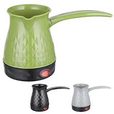 Cafetière Électrique Turque Portable 500 Ml en Acier Inoxydable