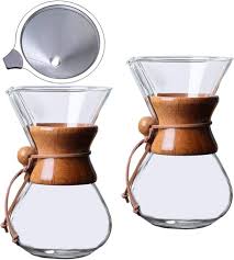 Cafetière en Verre WALFREW : Service à Café Infusé à la Main