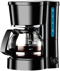 Machine à Café Filtre 600 W - 5 Tasses avec Filtre Amovible