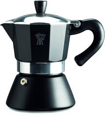 Cafetière Pezzetti BELLEXPRESS 6 Tasses en Aluminium Noir