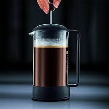 Bodum Brazil - Cafetière à Piston 3 Tasses - Noir