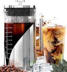 Café Du Château : Cafetière à Froid avec Filtre Inox
