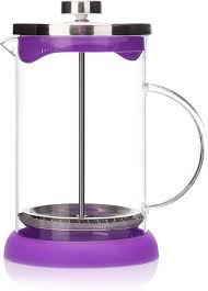 COM-FOUR® Cafetière French-Press 800ml - Multifonctionnelle pour Café et Thé