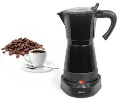 Cafetière Électrique Noir 6 Tasses