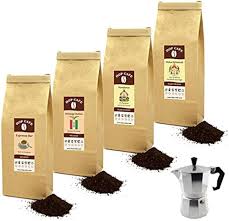 Découverte Café Corsé - 4 x 125g - Torréfaction Foncée
