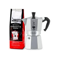 Cafetière Italienne Bialetti en Aluminium Argent - 4 Tasses