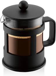 Cafetière à Piston BODUM KENYA 4 Tasses - Noir
