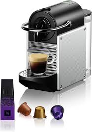 Machine à café Nespresso DeLonghi Pixie Argent EN 124.S