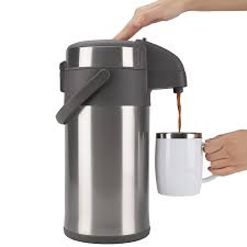 Cafetière Isotherme Olerd 4L en Acier Inoxydable