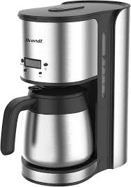 Cafetière Filtre Programmable Brandt CAF1512TH - 10 Tasses