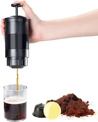 Cafetière Expresso Nomade avec Adaptateur