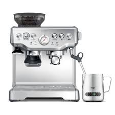 Sage - Machine à Café à Grain Barista Express avec Mousseur à Lait - Acier Inoxydable