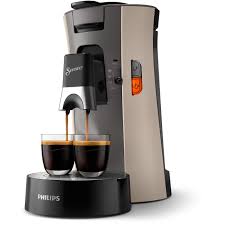 Philips SENSEO Select Eco : Machine à Café Dosettes Intensity & Cream Plus