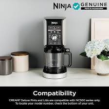 Ninja XSKPNTLTD2 : Lot de 2 Pintes et Couvercles Deluxe