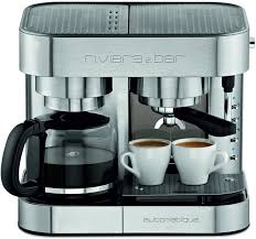Riviera & Bar CE542A : Combiné Expresso et Filtre Inox Gris