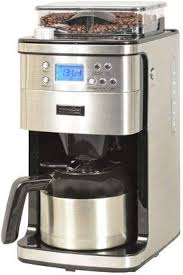 Cafetière Isotherme Programmable 12 Tasses avec Broyeur