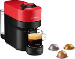 Cafetière Nespresso Krups Vertuo POP Rouge