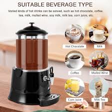 Chauffe-Chocolat Électrique Commercial 5l/10l avec Affichage LED