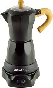 Jocca - Cafetière Électrique Italienne Nature Line 6 Tasses