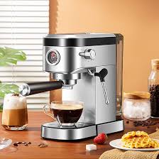 Machine à Expresso et Cappuccino en Acier Inox