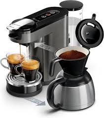 Philips SENSEO Switch Titan : Machine à Café 2 en 1