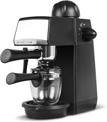 Cafetière Expresso Italienne 4 Tasses avec Mousseur à Lait