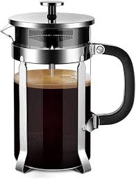Cafetière Manuelle en Acier Inoxydable pour Café Français