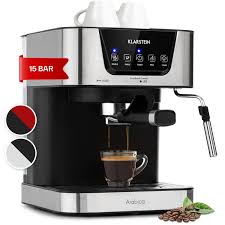 Cafetière Électrique KLARSTEIN avec Mousseur de Lait 1.5L