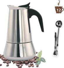 Cafetière Italienne à Induction 12 Tasses - RAMBUTAM