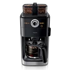 Cafetière Filtre Philips avec Broyeur - 12 Tasses