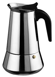 Cafetière Expresso Inox Argent 6 Tasses Ilsa Bonkaffe