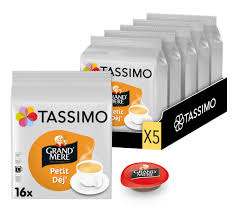 Tassimo 80 Dosettes Café Petit Déj' Grand'Mère - Richesse et Générosité