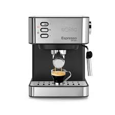 Cafetière Espresso INOX 2 en 1 20 Bar avec Super Crème